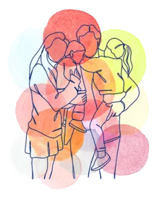 gefuehlsbewegt-linie-art-familie