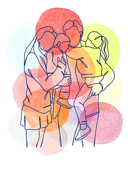 gefuehlsbewegt-linie-art-familie